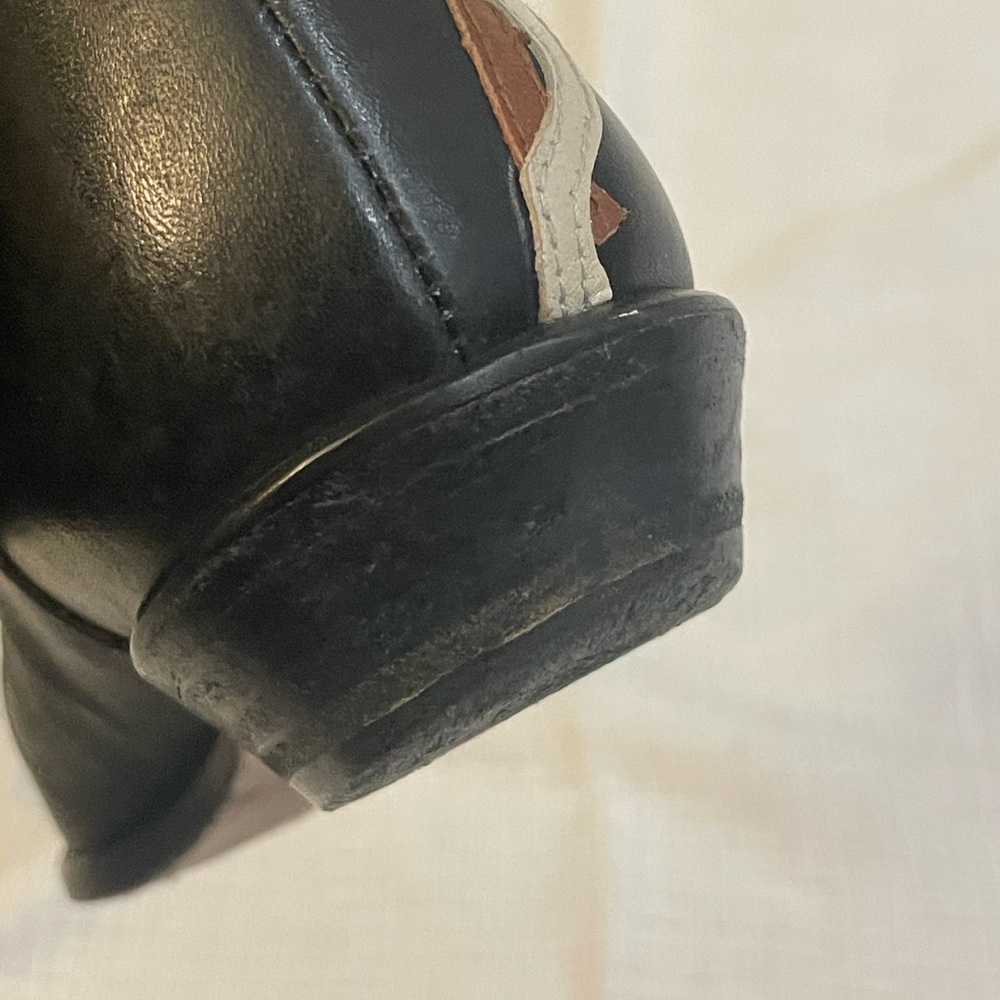RARE Beverly Feldman Leather & Suede Appliqué Tall Riding Equestrian Boots - Picture 15 of 16